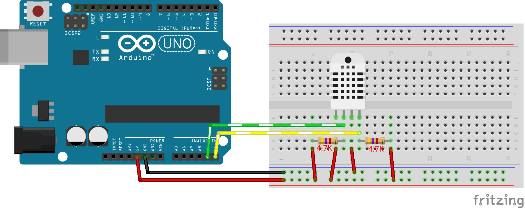 ArduinoUNO i2c