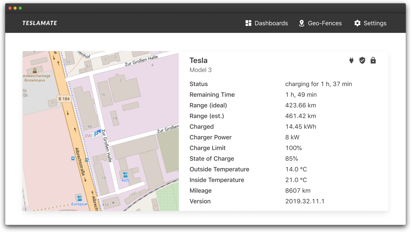 Web Interface