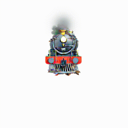 a steam engine train, high resolution
