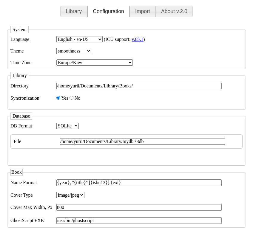 library config