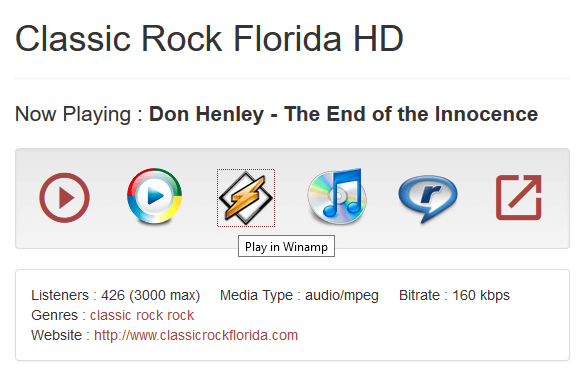 Play in Winamp