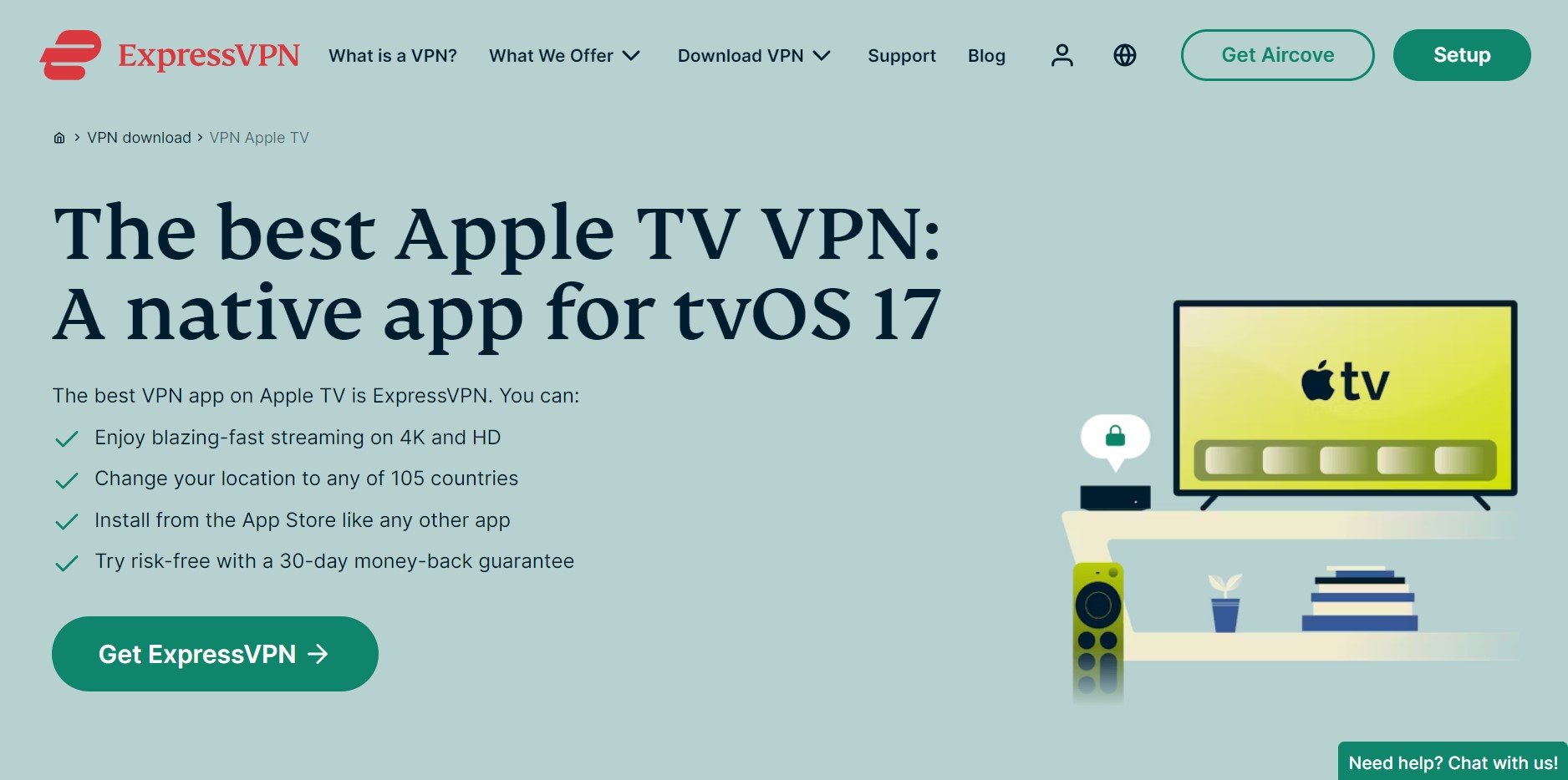 Expressvpn Apple Tv