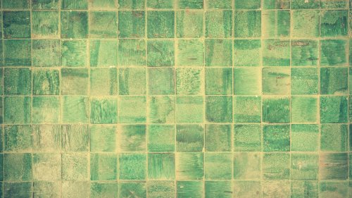 Green Tile Wallpaper