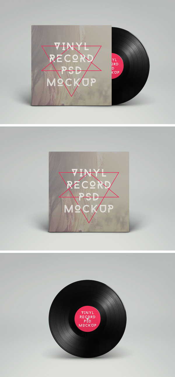 Record Cover Template