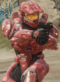 The Mark VI armor, as seen in the multiplayer of Halo 2: Anniversary