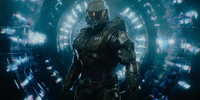 John-117's Mark VI in the Halo: The Television Series Season One opening.