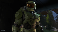 John-117's GEN3 Mark VI in the Halo Infinite Campaign Gameplay Premiere.