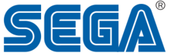 The word "Sega" in blue text