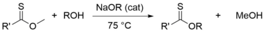 Transesterification of Thionoesters.png