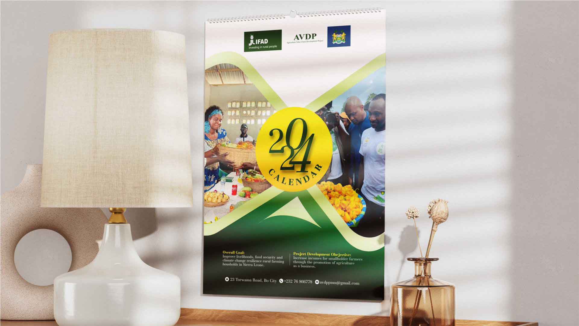 Wall Calendar 2022 Printing and Design in Lagos Nigeria