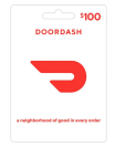 DoorDash $100 gift card