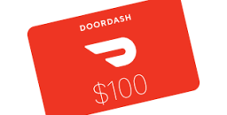 DoorDash $100 gift card