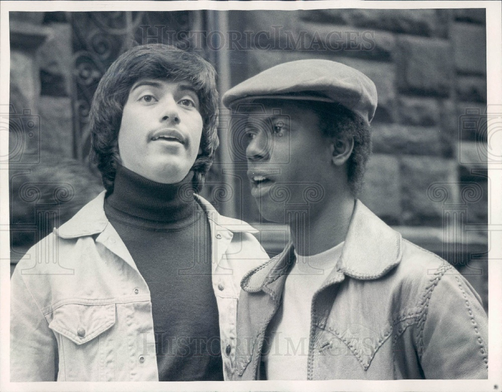 1981 Actors Ira Angustain & Kevin Hooks Press Photo - Historic Images