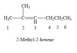 Hexene Structural Formula