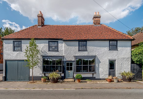 Elsenham: A former village shop, this house has four bedrooms and is a ten-minute drive from Bishop’s Stortford. In the garden, there is a detached outbuilding. Jackson-stops.co.uk, £625,000.