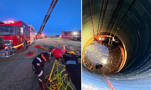 Teen miraculously rescued after falling 50 feet down abandoned missile silo