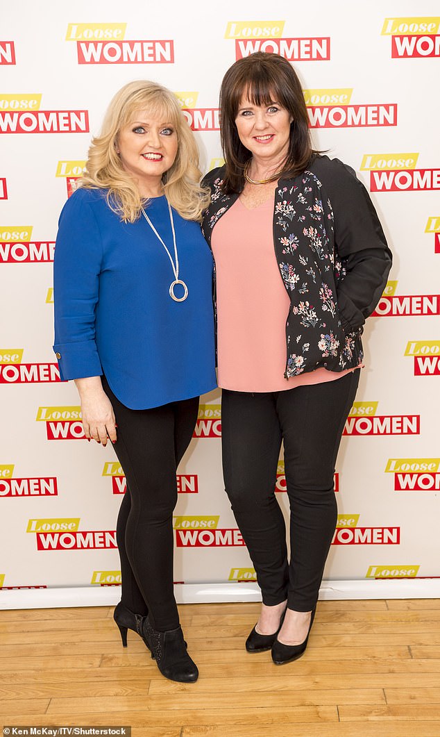 Down-to-earth Linda lived in Blackpool in her later years in a house just a few doors along from her sister Denise. She was also close to her sister Coleen (pictured together)