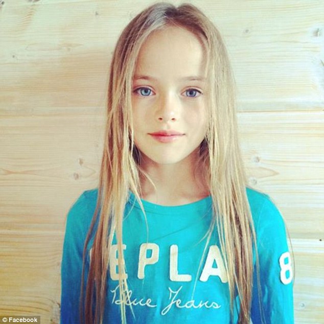 Kristina Pimenova The Child Model Dubbed The Most Beautiful Girl In