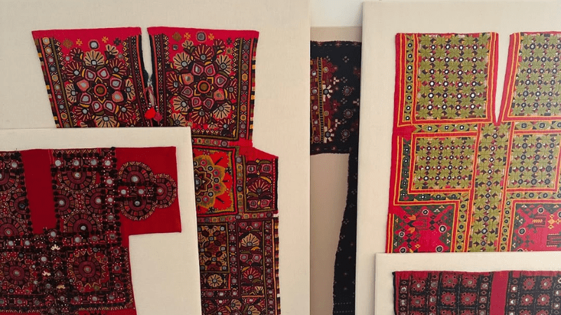 Extraordinary embroidery by pre-partition artisans displayed in Karachi