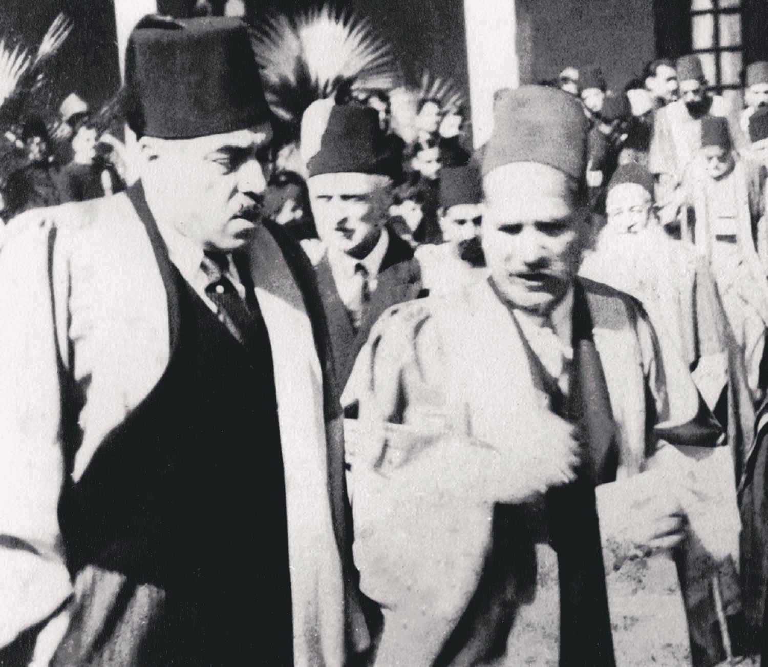 Allama Iqbal with Ross Masood when he visited the Aligarh Muslim University soon after the latter had taken over as the Vice-Chancellor in 1929. Photo: The Allama Iqbal Collection.