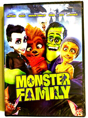 Monster Family [DVD 2018] kids cartoon spooky comedy movie animated ...