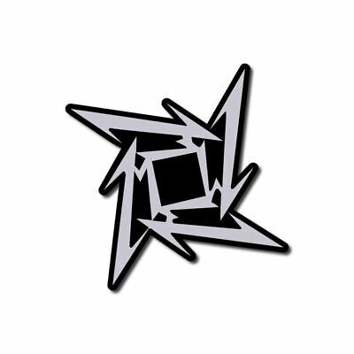 Metallica Ninja Star Sticker / Decal - Heavy Metal Music Car Laptop CD ...