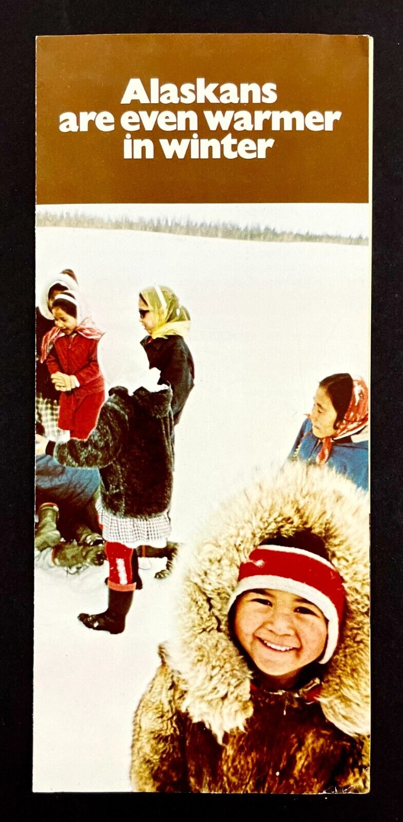 1974 Alaska Winter Tourist Recreation Vtg Travel Brochure Arctic ... image.