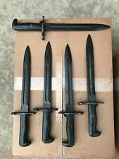 WWII Type Model M1 Garand Bayonet 1903 Springfield 1903A3 Knife Black USED