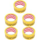 5 Rolls Floor Sticker Electrostatic Warning Decals Anti-static Tape ...