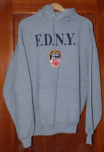 FDNY Fire Department New York Hooded Sweatshirt Si