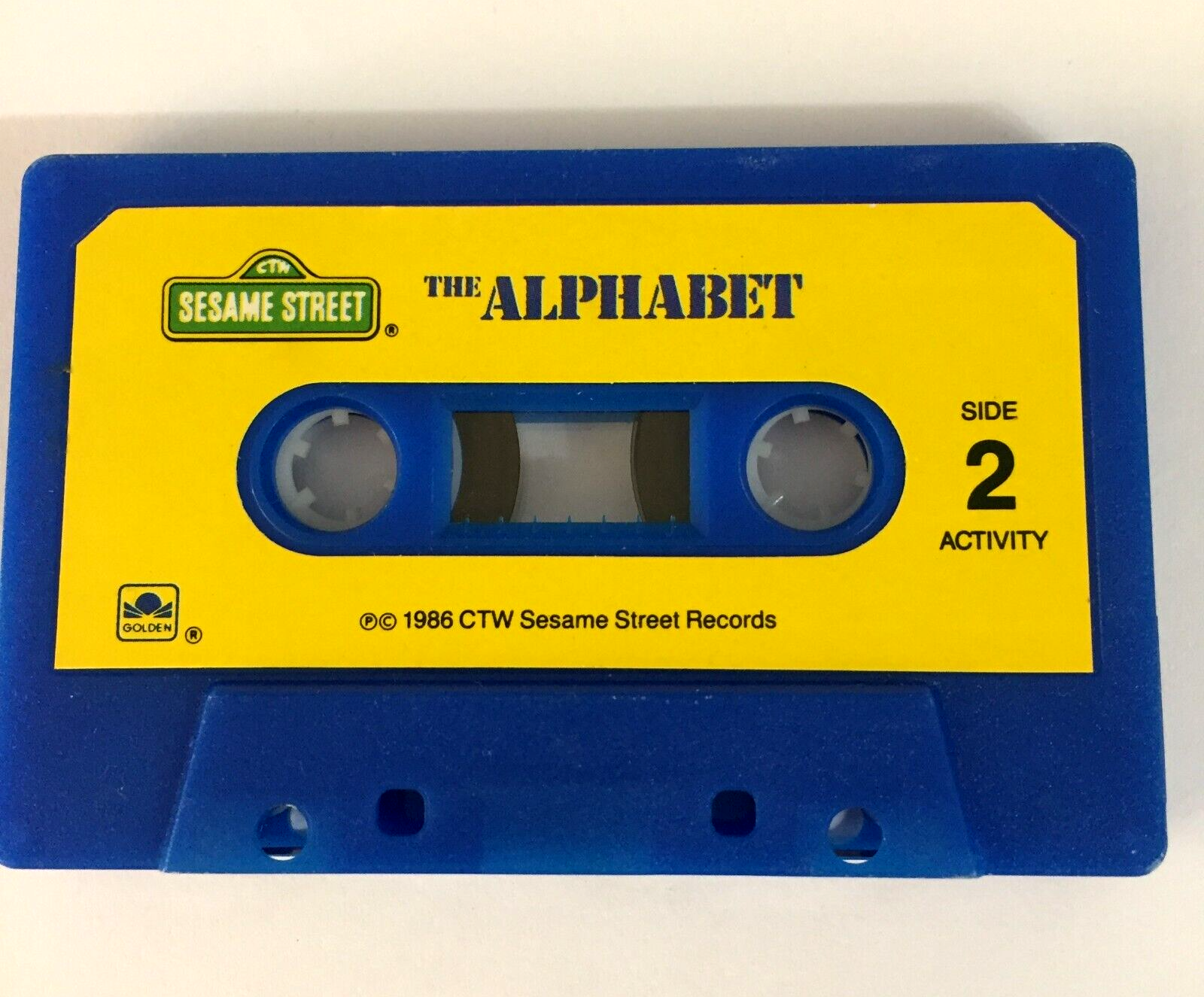 Sesame Street The Alphabet Cassette tape Ships Same Day With Tracking ...