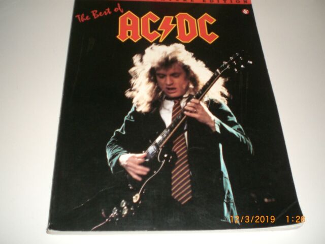 The Best of AC DC Guitar Tablature Edition Songbook | eBay