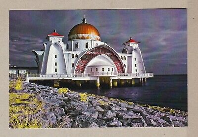 MALAYSIA POSTCARD MALACCA STRAITS - MOSQUE | eBay