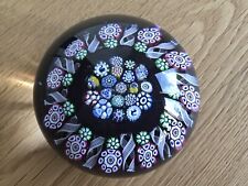 Vintage Scottish John Deacons Closepack Animal & Millefiori Glass Paperweight