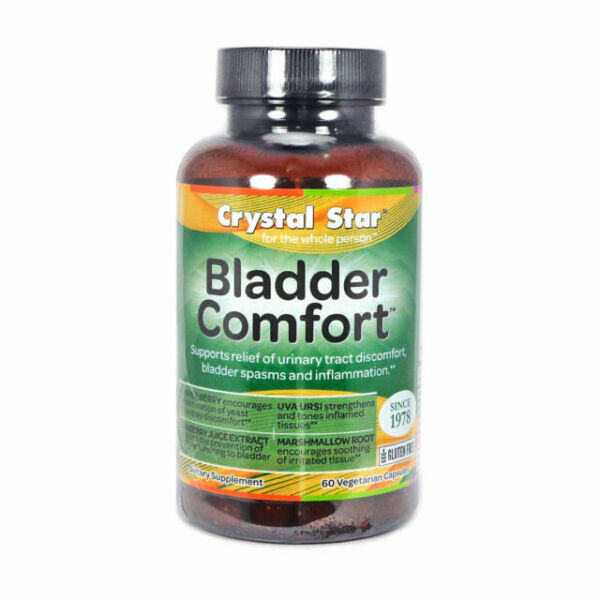 Crystal Star Bladder Comfort 60 Veggie Caps for sale online | eBay