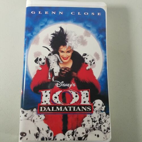 Disney VHS Lot 101 Dalmatians Glenn Close Robin Hood Lion King Walt ...