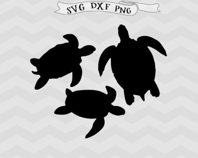 Turtle SVG DXF Files Turtles Svg Turtle Clipart Png Animals | Etsy