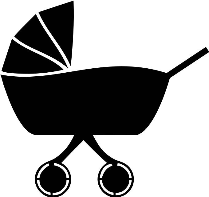 Baby Stroller Silhouette