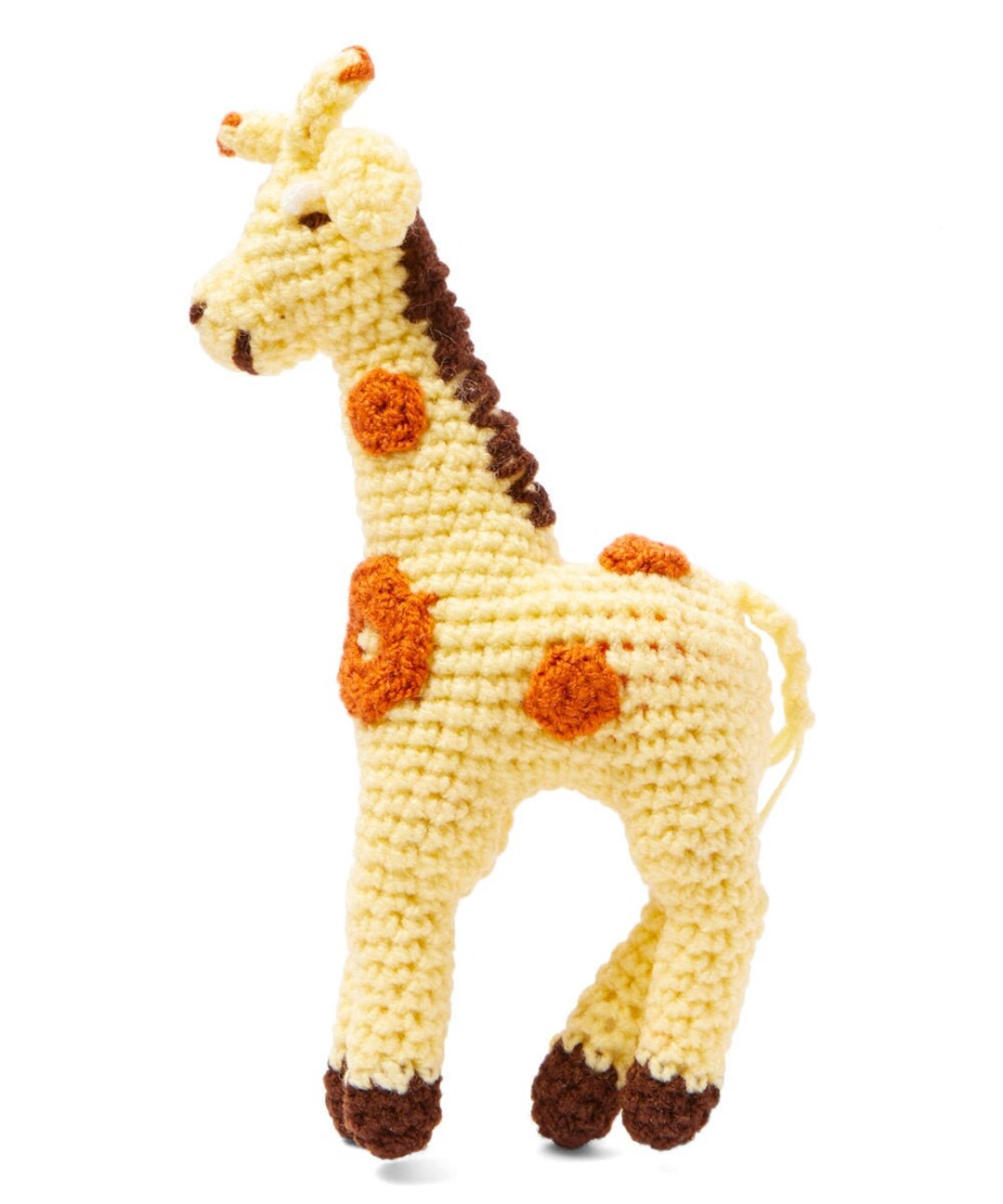 Knit Rattle Giraffe Baby Rattle - Etsy