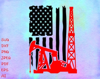 Oilfield Svg Etsy