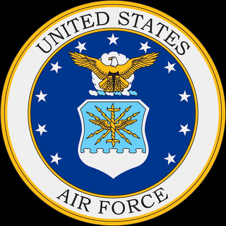 USAF US Air Force Car Sticker Decal AF11 - Etsy