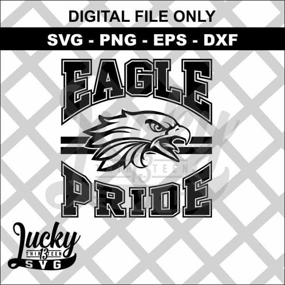 Eagle Pride SVG Digital Files - Etsy