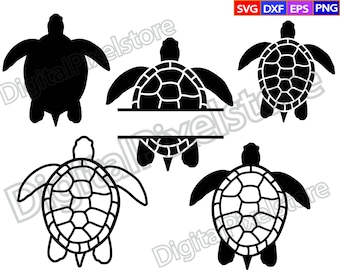 Sea Turtle Svg - Etsy