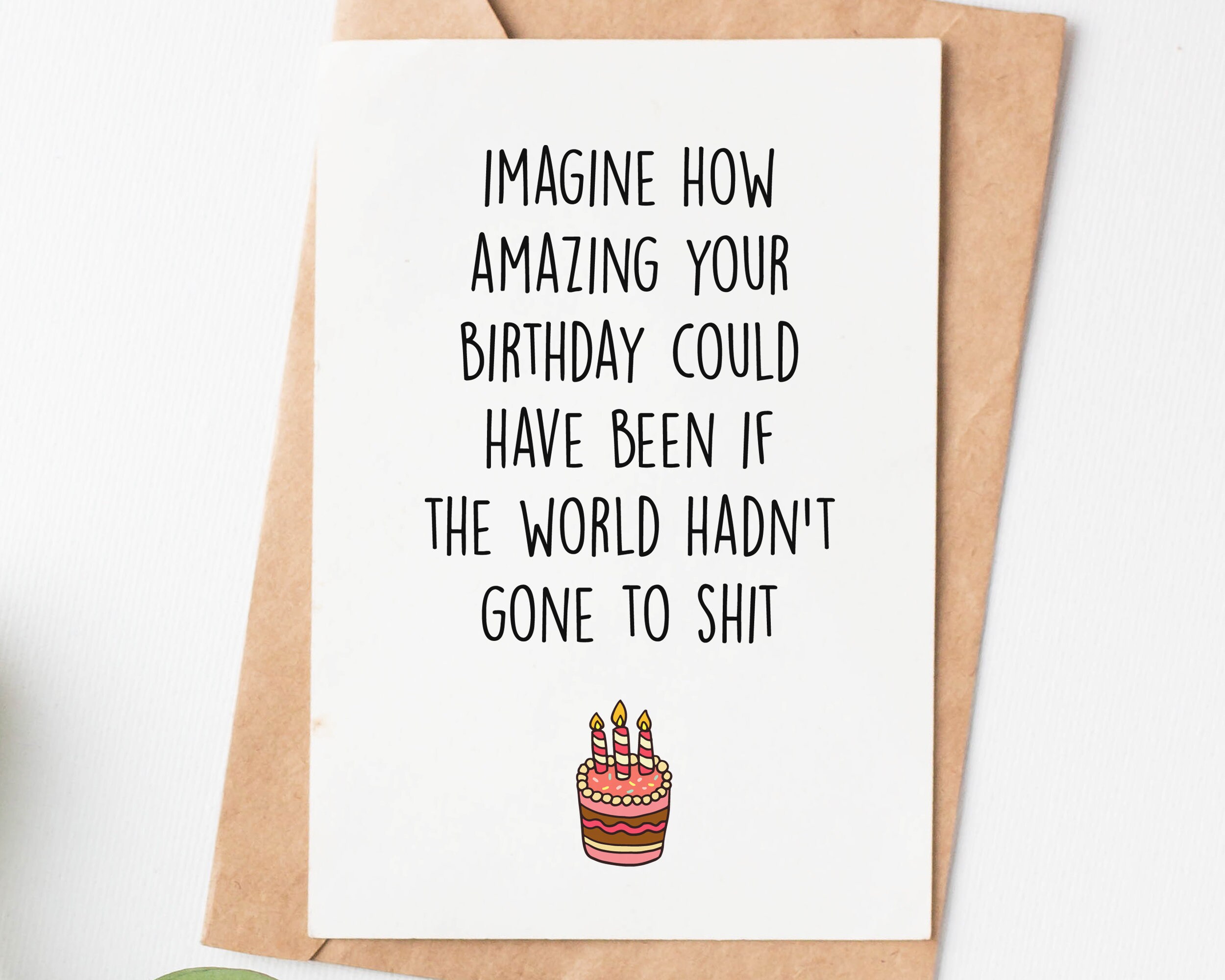 Funny Birthday Card Social Distancing Birthday Card 21st - Etsy