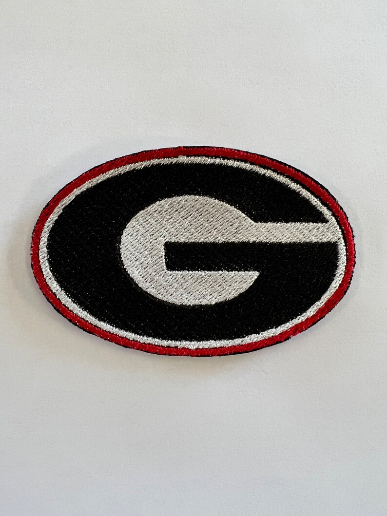 Georgia Bulldogs Embroidered Patch / Iron on Patch / Sew on - Etsy