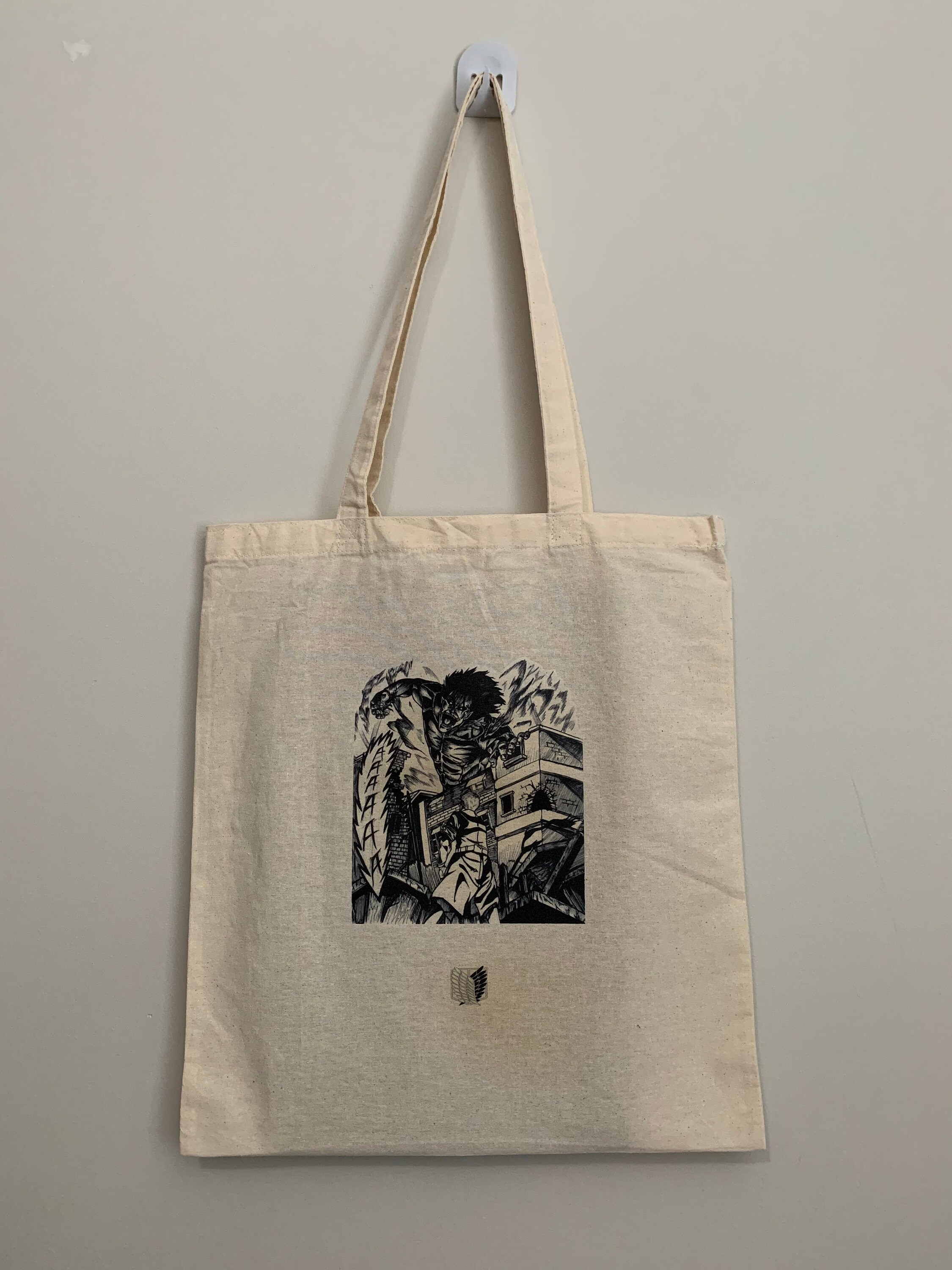 Attack on Titan Tote Bag | Etsy