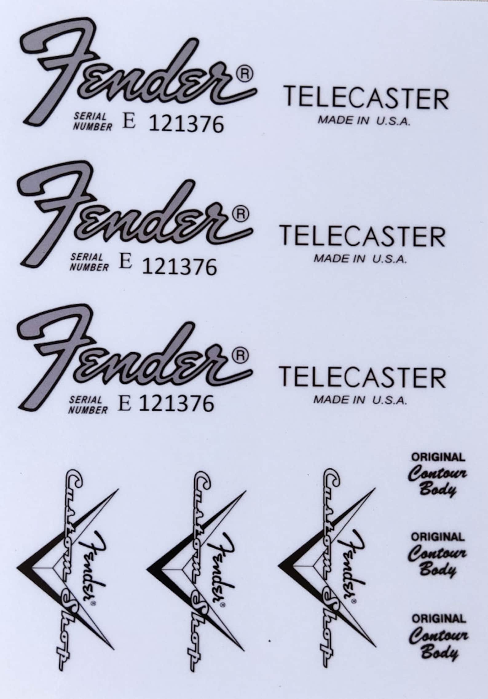 Fender Telecaster Headstock Logo