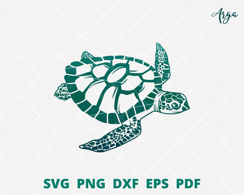 Turtle Svg Bundle Turtle Svg File Sea Turtle Svg Land - Etsy