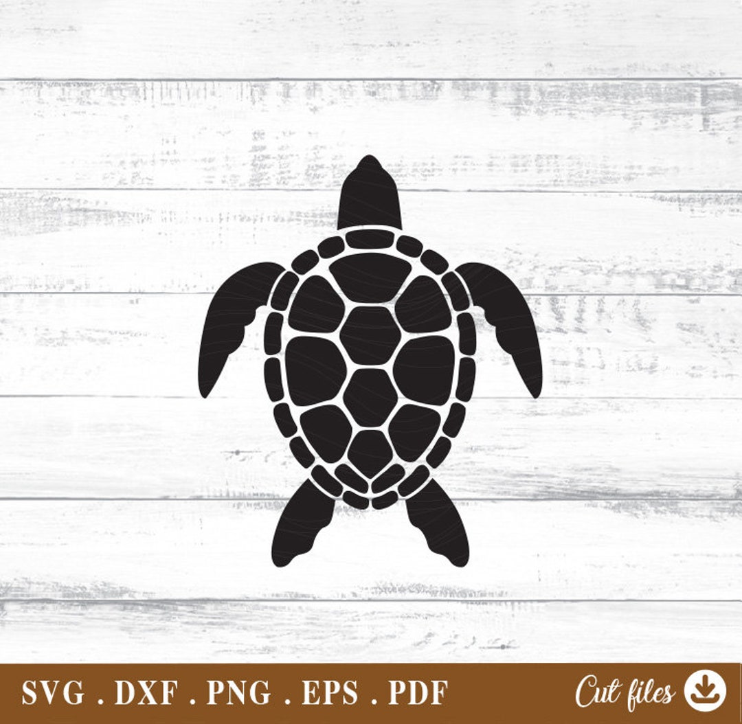 Seaturtle Svg, Seaturtle Clipart, for Cricut Silhouette, Svg, Dxf, Eps ...