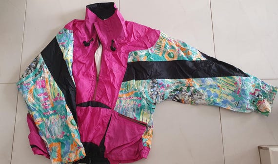 Vintage Shell Jacket 80-90's Vintage Sergio Tacch… - image 1